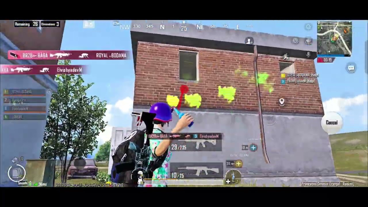 #Pushpa__raj ||🎮 full rush gameplay 🎮 || 2finger gyroplayer ||🤠🤠|| like Share subscribe 🔔