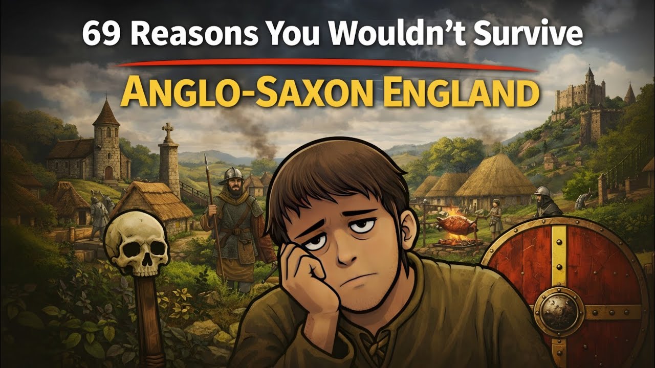 NO ADS 69 Reasons You Wouldn’t Survive Anglo-Saxon England | Boring History For Sleep