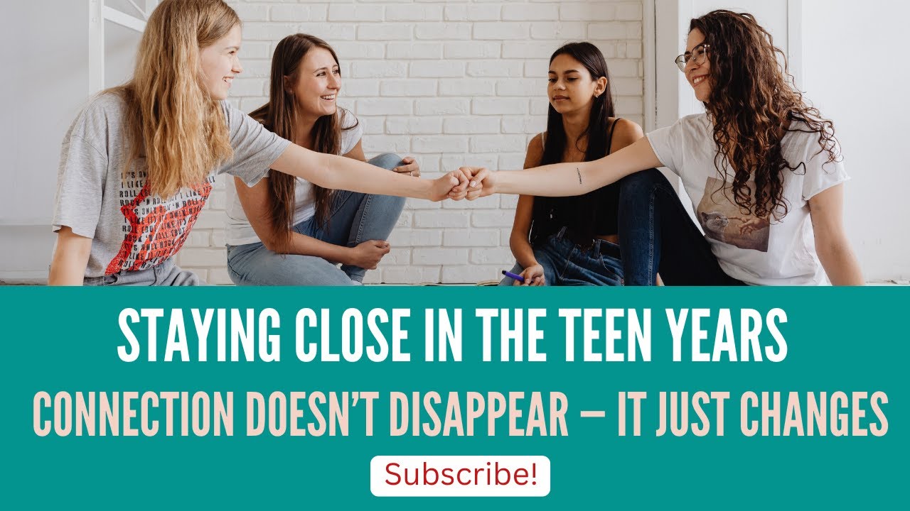 How to Stay Close to Your Teen in the Busy Years