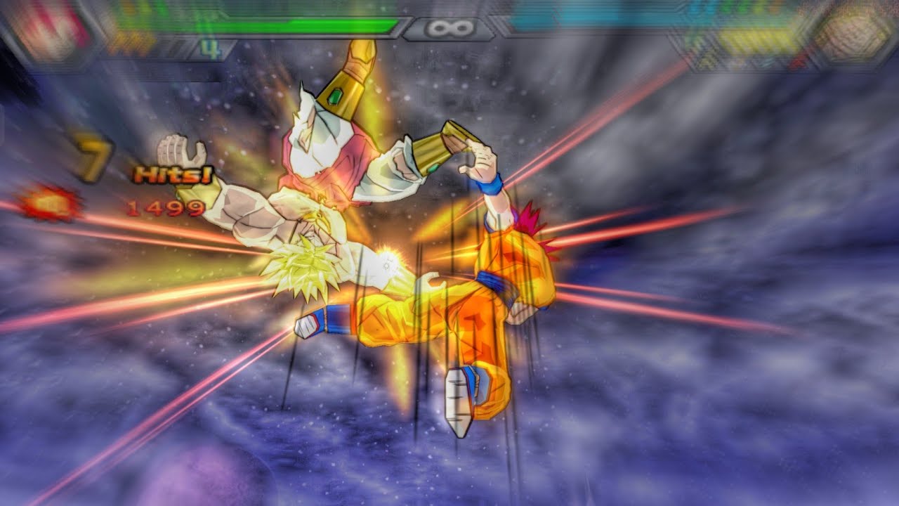 [REQUEST] Goku SSJ GOD Vs Broly LSSJ (Enhanced Red Potara) | DBZ BUDOKAI TENKAICHI 4 [Android]