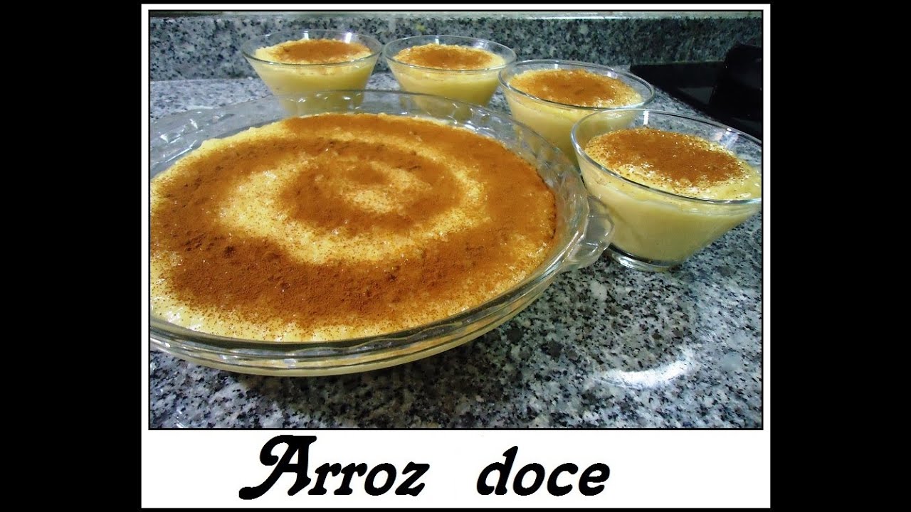 Arroz doce receita original portuguesa