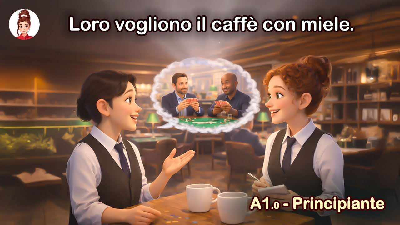 🇮🇹 Shadowing · Preferenze del caffè – Italiano A0