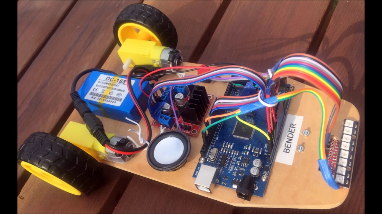 Build an Arduino Line Following Robot