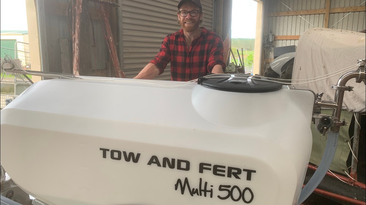 Разгрузка буксира и фермы