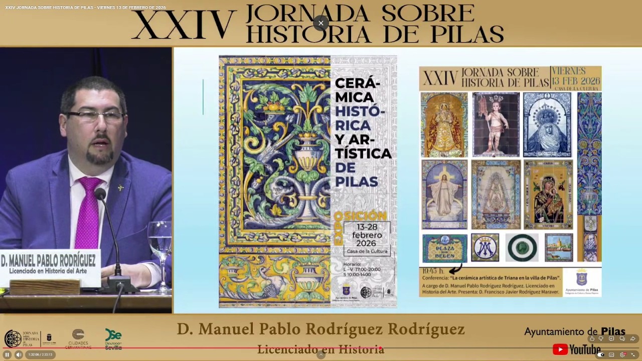 Cerámica Histórica y Artística de Pilas. Manuel Pablo Rodríguez Rodríguez