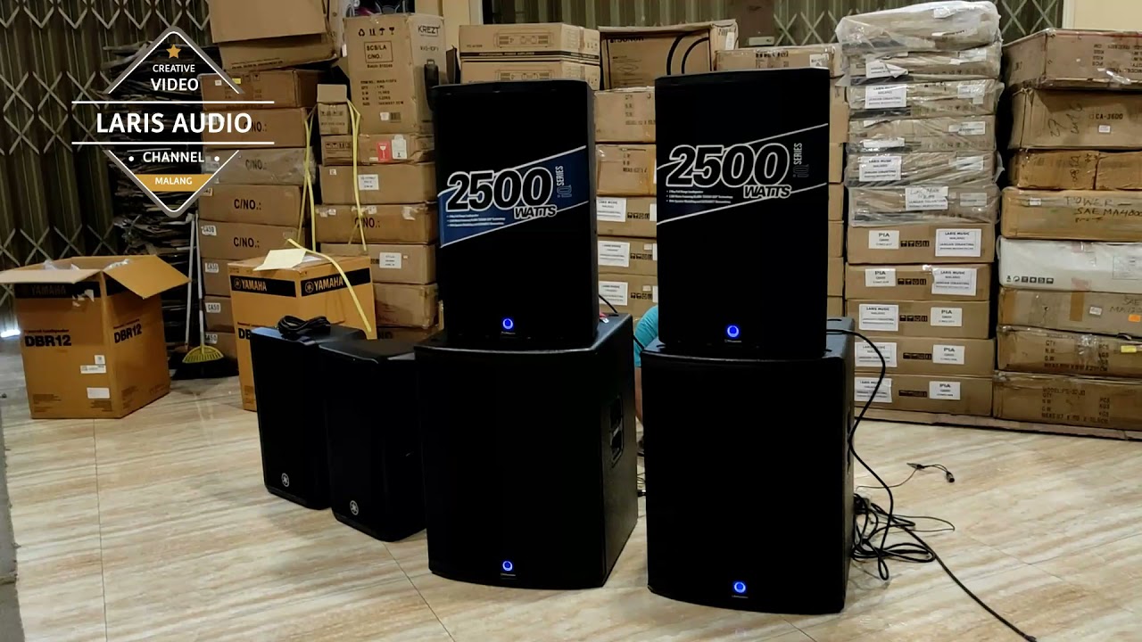 SPEAKER TURBOSOUND 15 INCH iQ series + SUB WOOFER 18 INCH. mak jlebb...