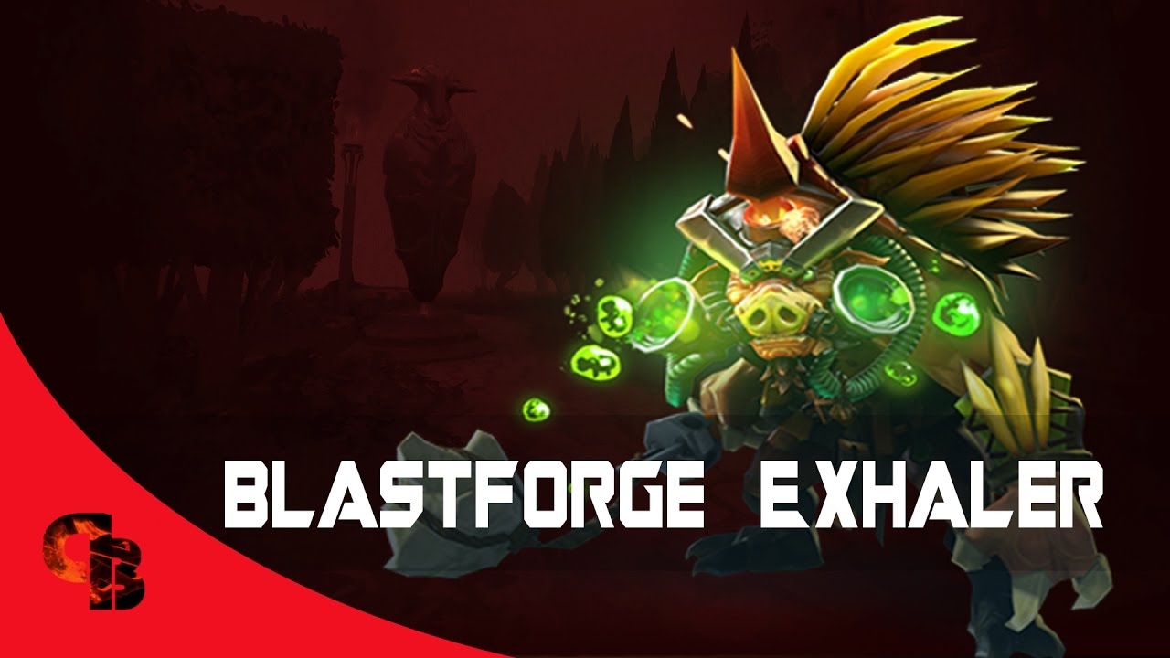 Dota 2: Store - Bristleback - Blastforge Exhaler [Immortal]