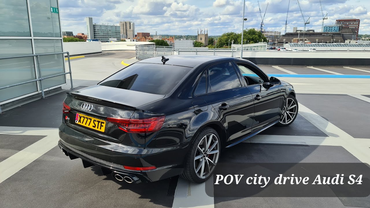 Ep.1 - POV City driving & commute - Reading UK - 2017 Audi S4 (4k 60)