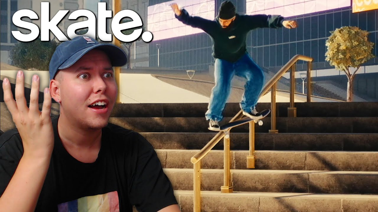 Реакция на INSANE SKATE. CLIPS