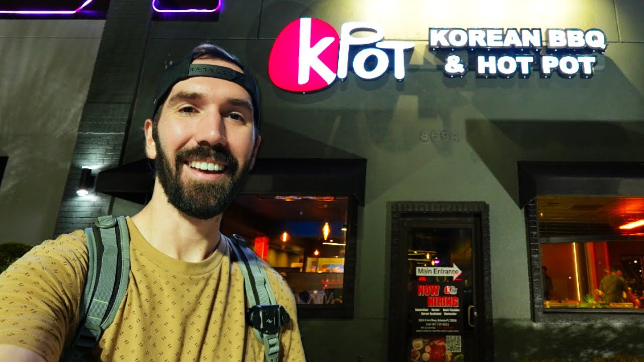 Our First Visit To KPOT Korean BBQ and Hotpot In Orlando!