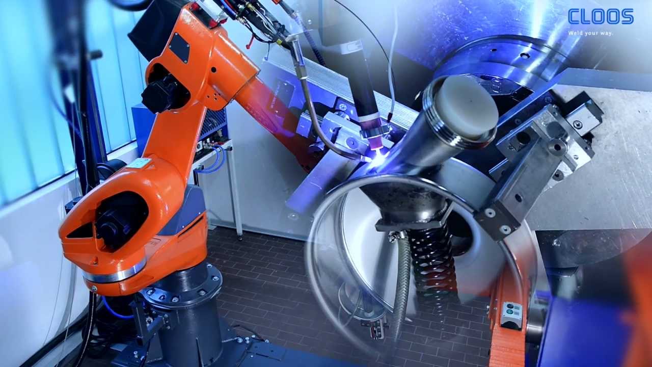 CLOOS - QIROX: Robotersystem für das Schweißen von hochwertigen Edelstahlpumpgehäusen