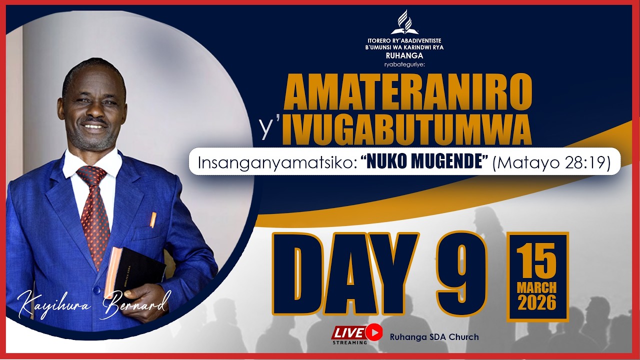 🔴 UMUNSI WA 9 ||IVUNA RIYOBOWE NA KAYIHURA BERNARD[NUKO MUGENDE]
