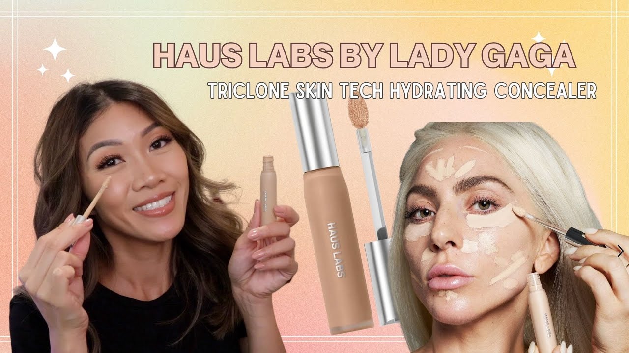 *NEW* HAUS LABS TRICLONE CONCEALER! FULL WEAR TEST | Nadia Ngo