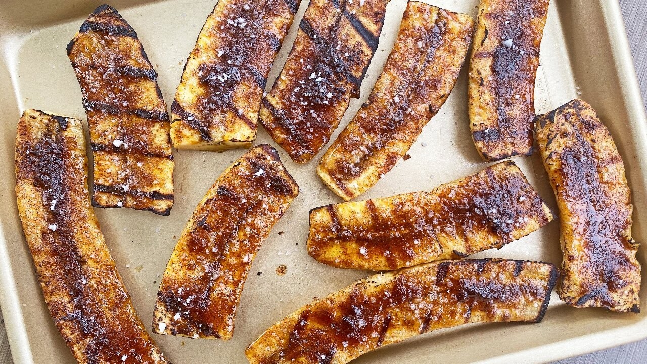 Grilled Plantain | CaribbeanPot.com