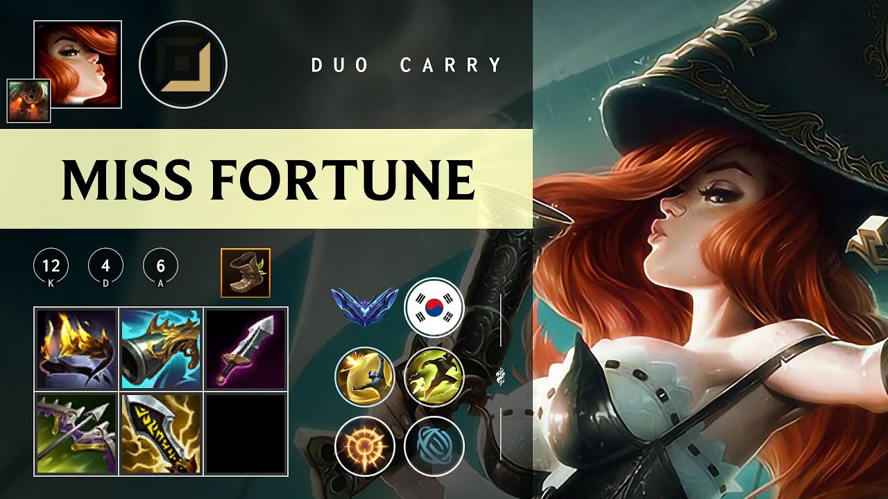 Miss Fortune ADC vs Aphelios - KR Diamond Patch 26.02