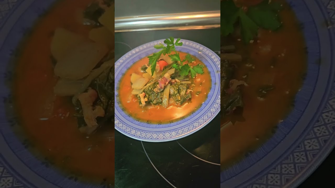 ACELGAS CON POLLO Y PATATAS