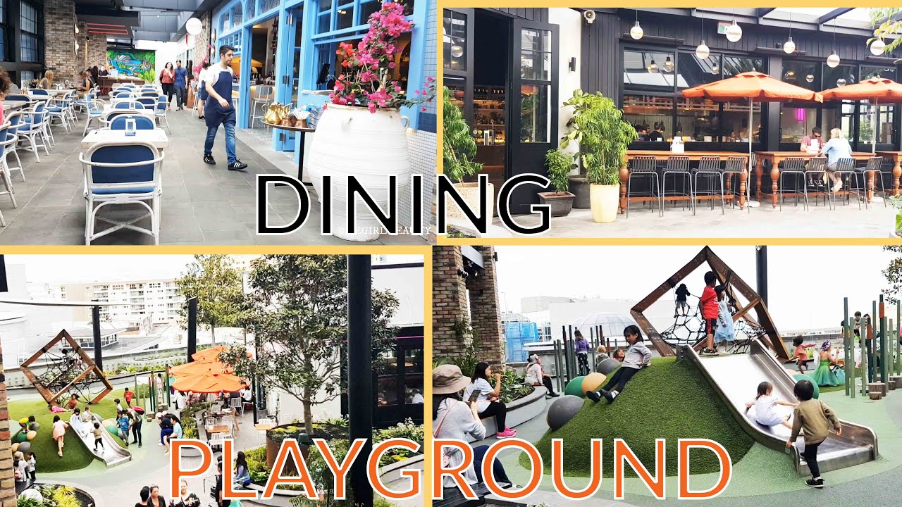 VLOG - Rooftop dining at Westfield Newmarket on levels 4, 4M and 5