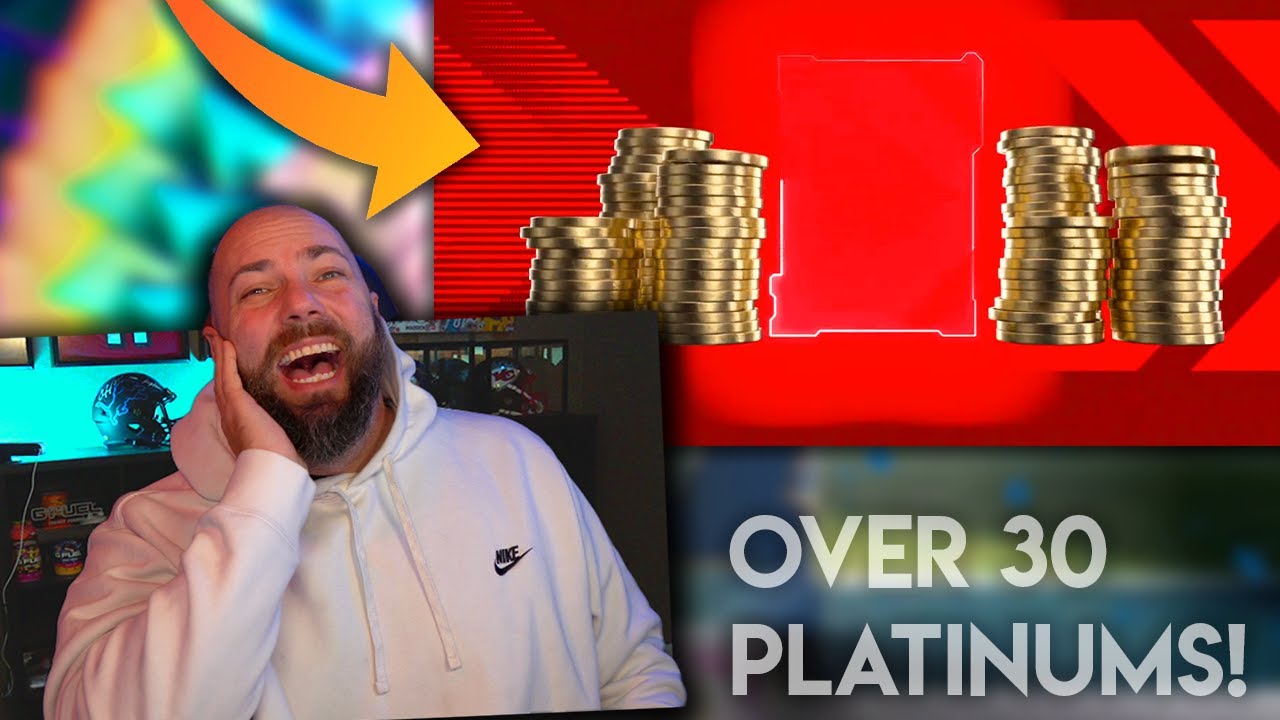 THE FIRST PACK OPENING OF MADDEN 23! 30+ PLATINUM CARDS!