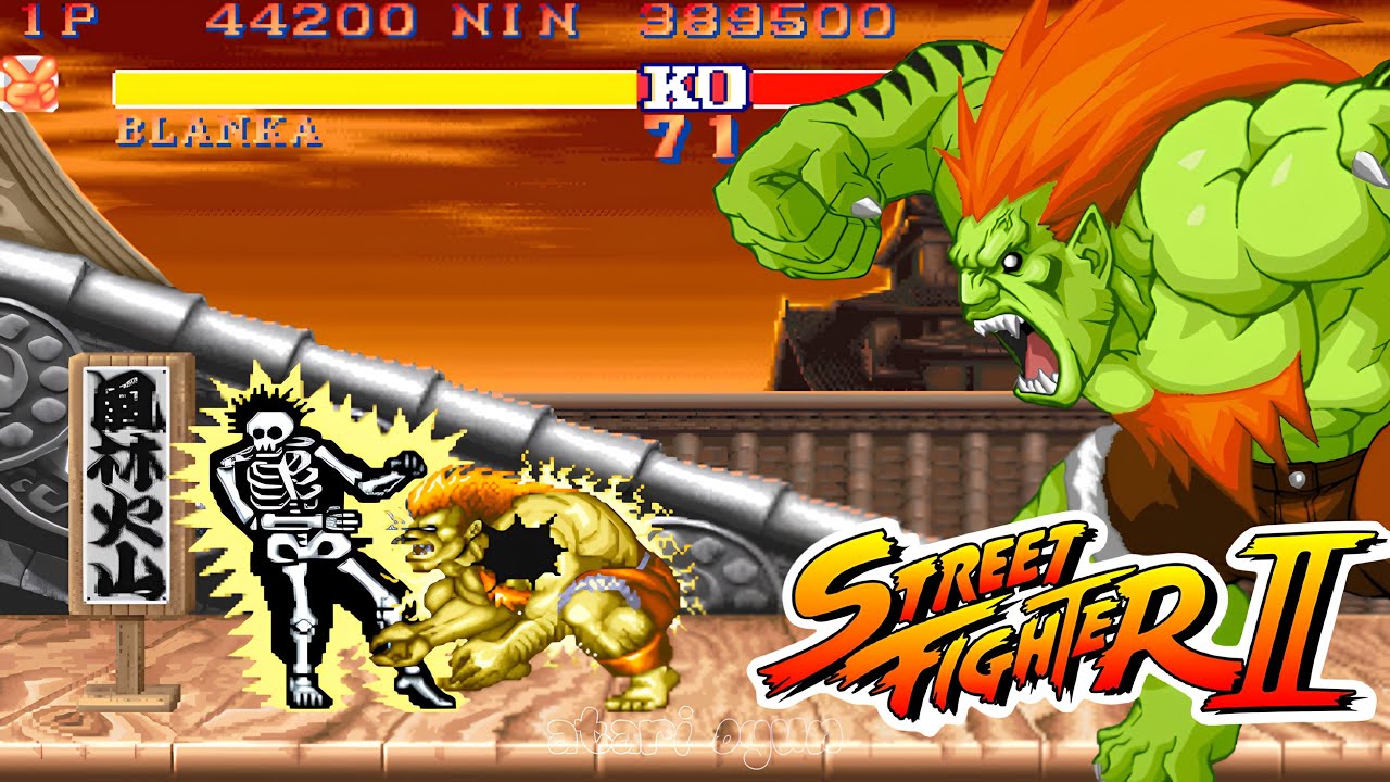 BLANKA - Street Fighter II (Arcade / 1991) 4K 60FPS