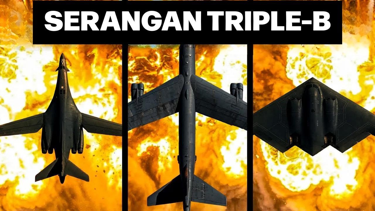 B-2 Mula Bakar, B-1 Hancurkan Bunker, B-52 Sapu Bersih!
