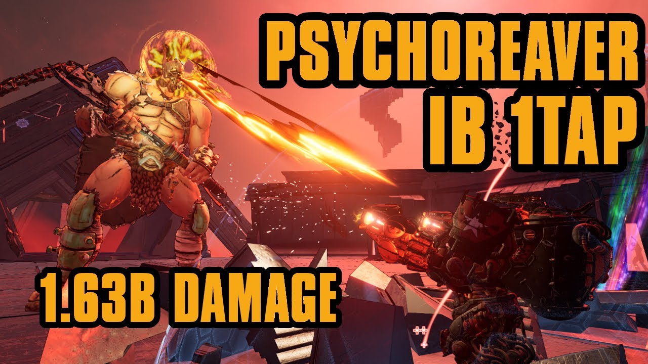 Iron Bear PsychoReaver phase 1 Tap - New Purple Skills | Borderlands 3