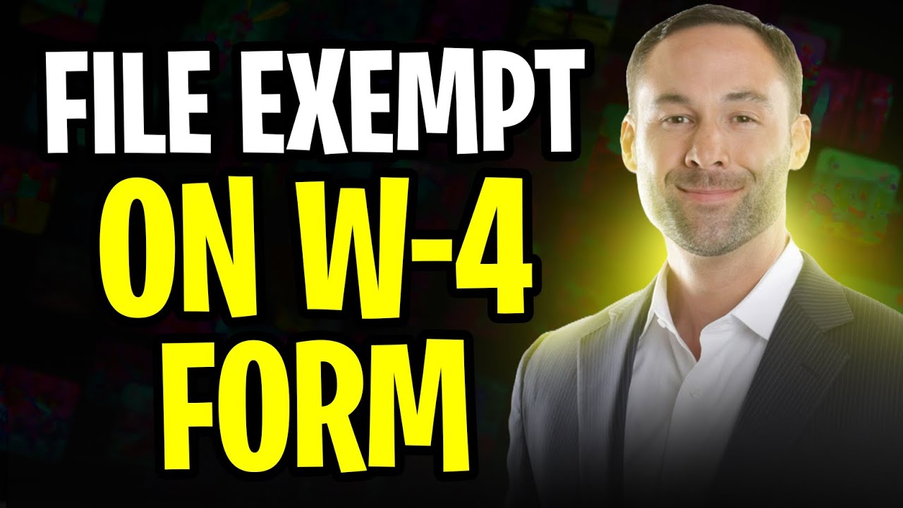 Как подать освобождение от уплаты налога по форме W-4 (заполнить освобожденную форму W-4) | Полно...