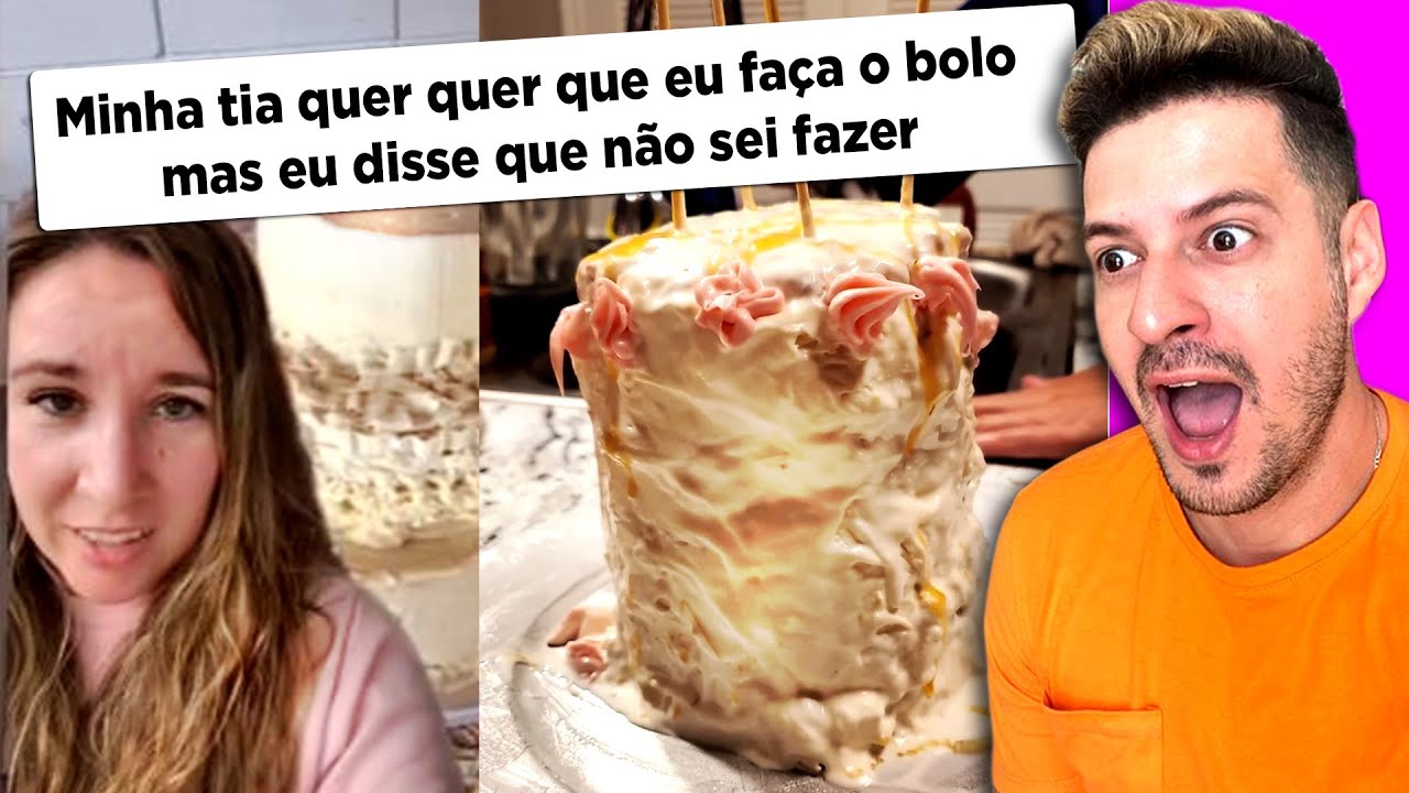 Tia MALUCA quer que eu faça o bolo de casamento dela - Noivas surtadas