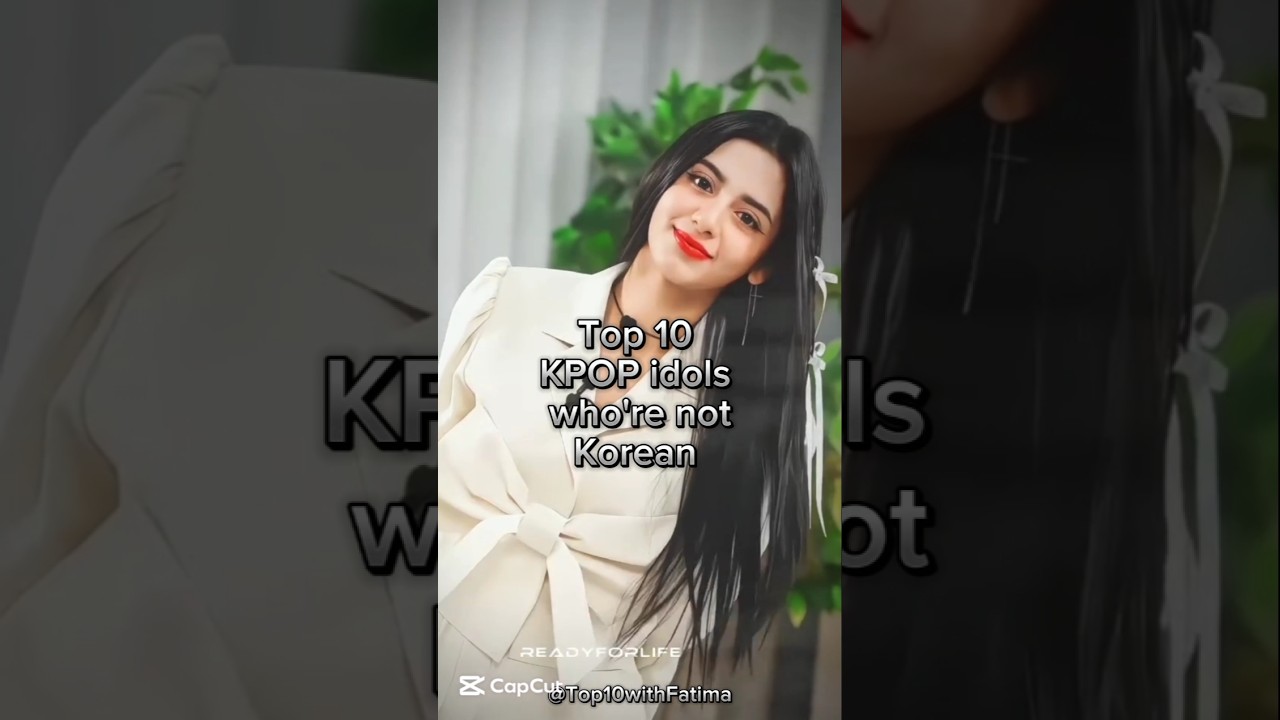 Wait until you see non Korean KPOP idols...! #kpop #kpopidol #shorts #aria