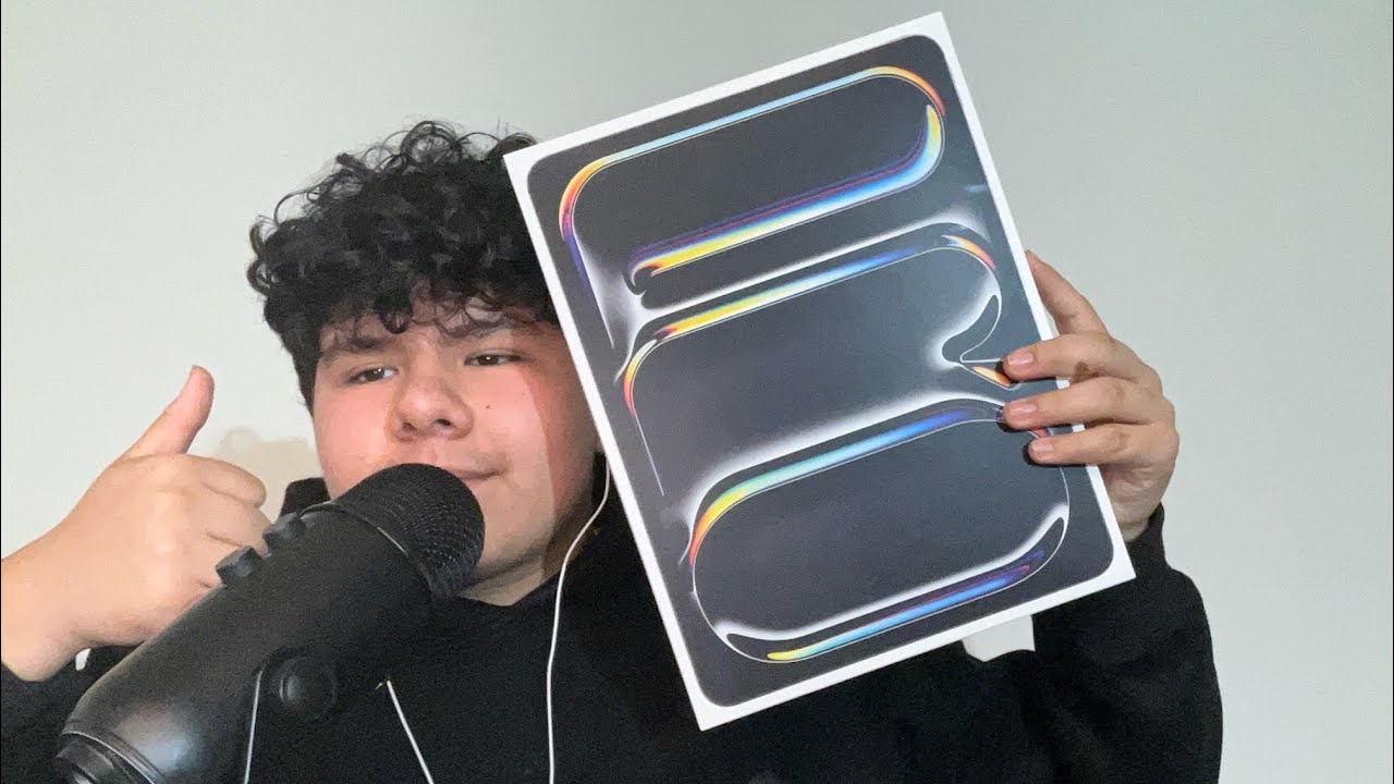  ASMR Unboxing Apple Tablet!