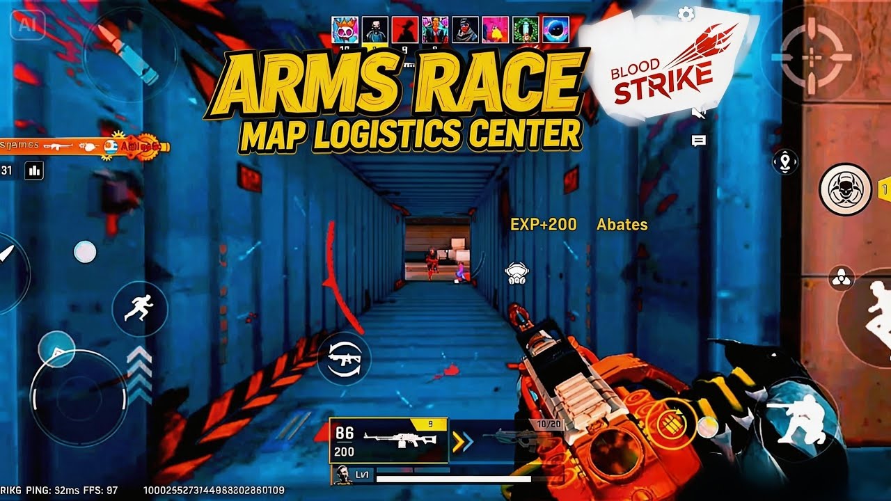 Insane Arms Race Match - Logistic Center [Blood Strike No Commentary Gameplay]