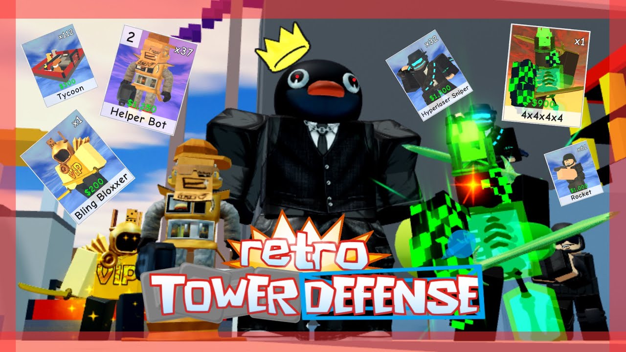 SOLO HARDEST MAP HARDEST MODE IN RETRO TOWER DEFENSE!
