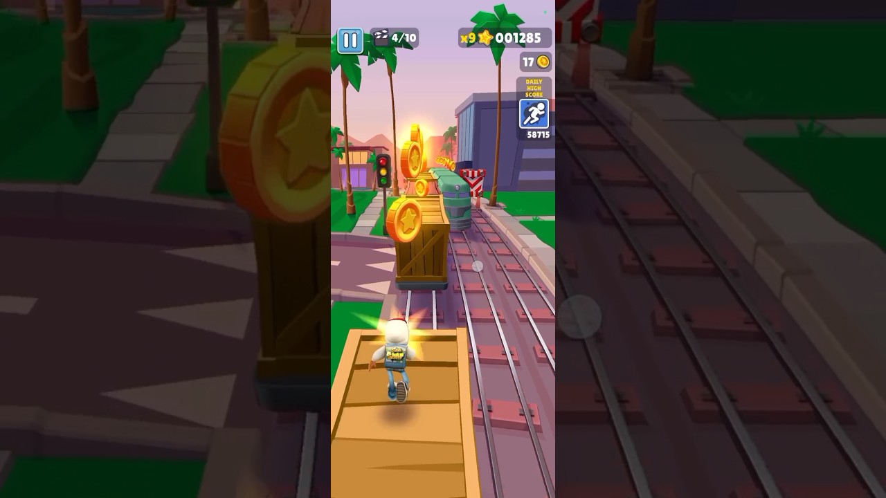 Fastest Run in Subway Surfers 🚆💨 | Live Short