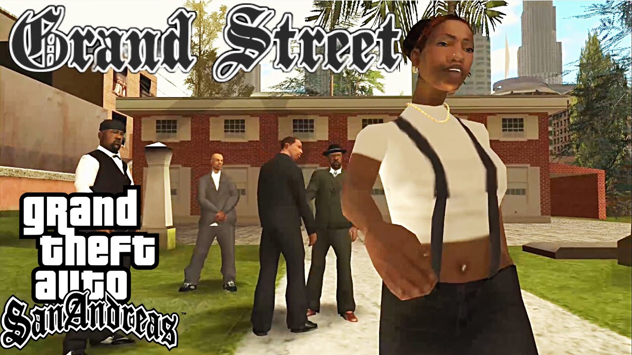 GTA San Andreas Grand Street Mod Showcase: геймплей