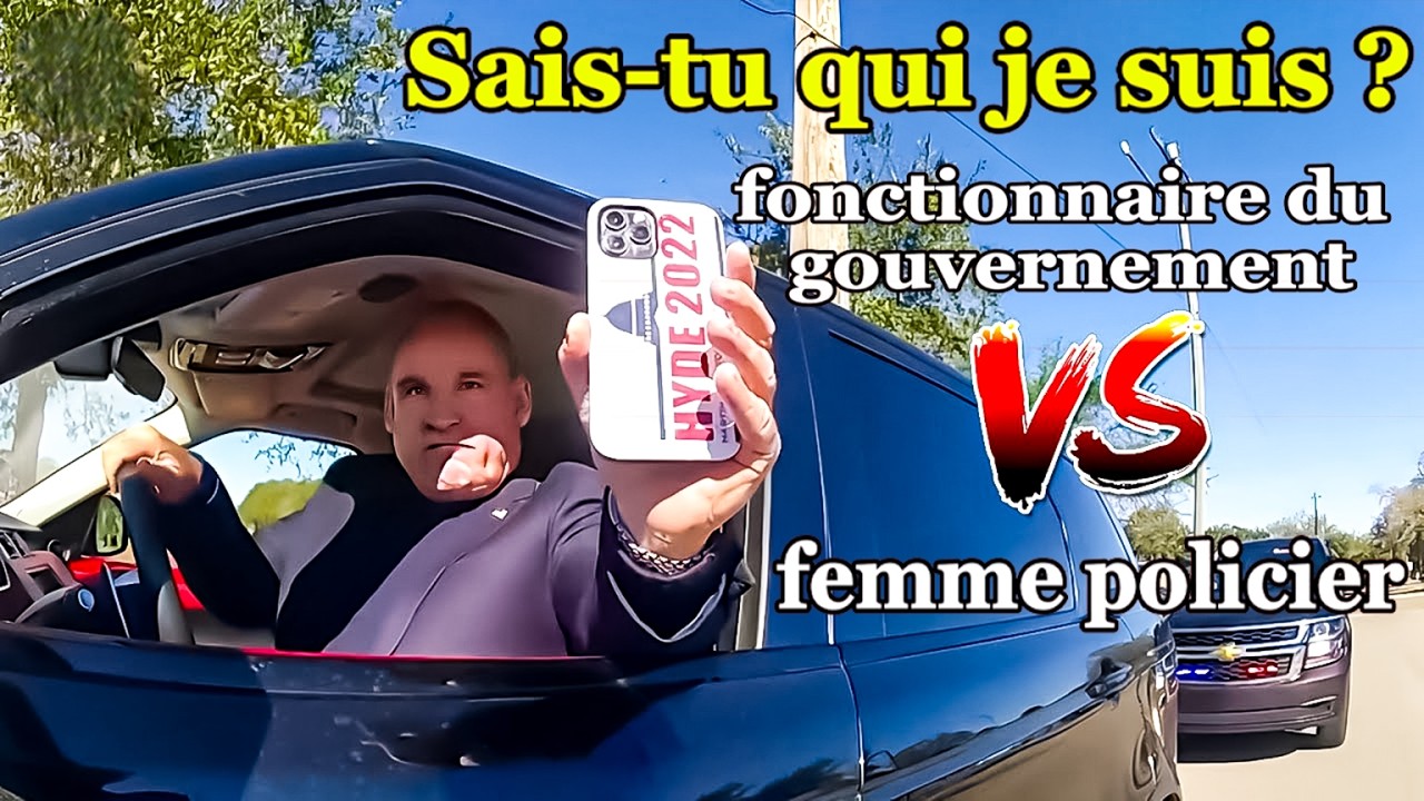 Il a renvoyé cette policière avec un seul appel téléphonique.