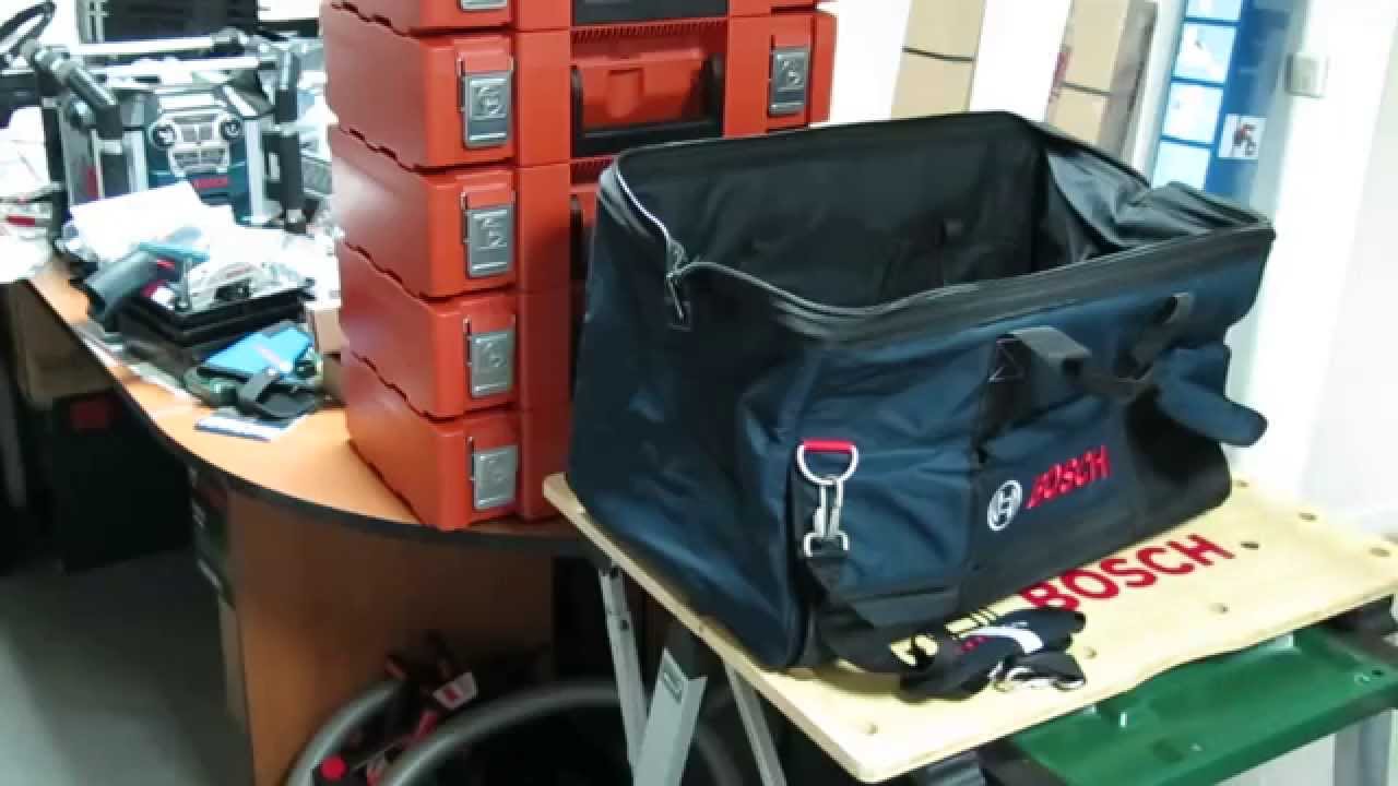 Bosch Professional. Сумки для инструмента. Часть 1.