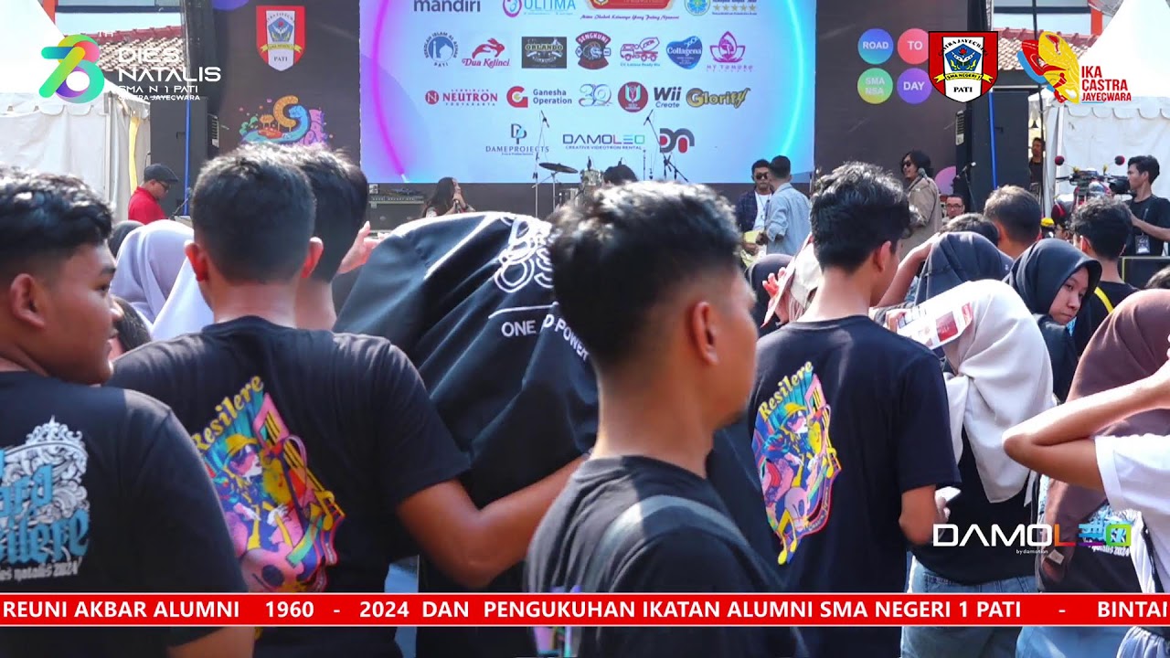 DIESNATALIS KE   -   78    SMA NEGERI 1 PATI  BERSAMA BINTANG TAMU DIKTA WICAKSONO