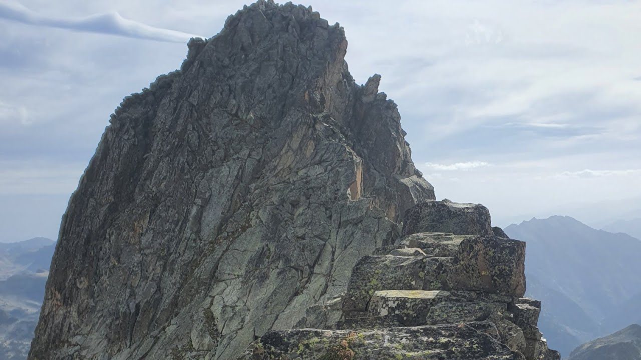 Escalade du Pic de Ramougn dans le Néouvielle