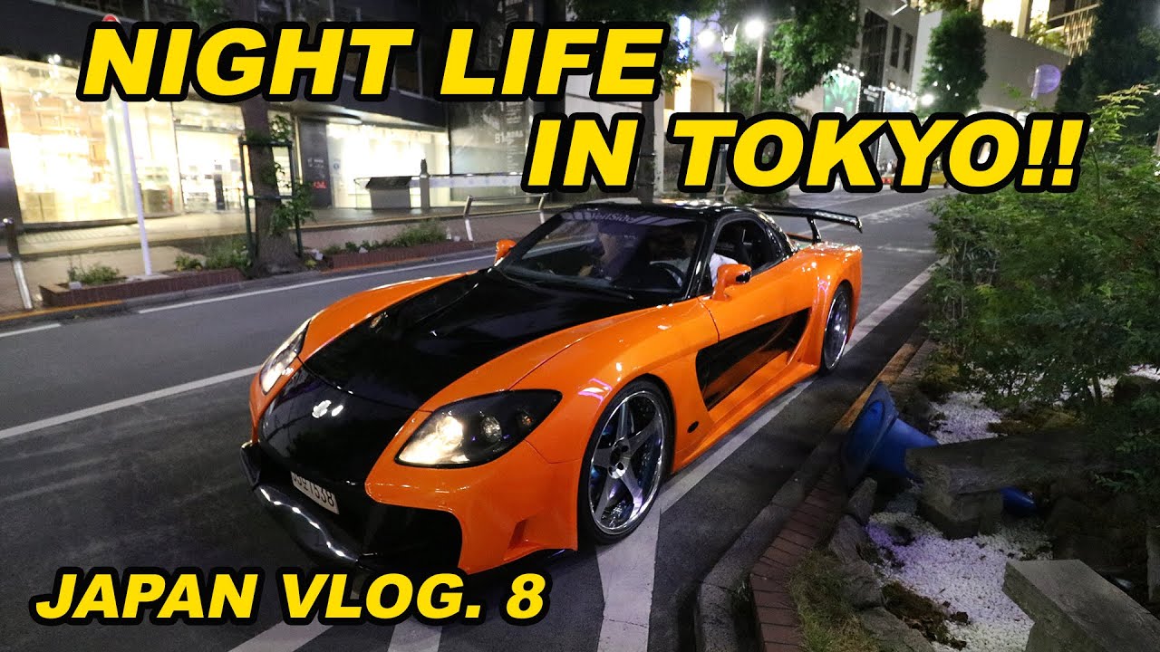 REAL LIFE TOKYO DRIFT!! Shibuya night life car scene