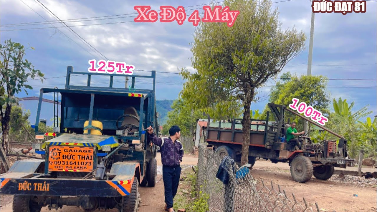 BÁN 2 XE ĐỘ 4 MÁY || 2T5 Và 3T5 Giá 2T5 125Tr Giá 3T5 100Tr Coi Xe Có Bớt ☎️ĐT: 0392900143 #ĐỨCĐẠT81