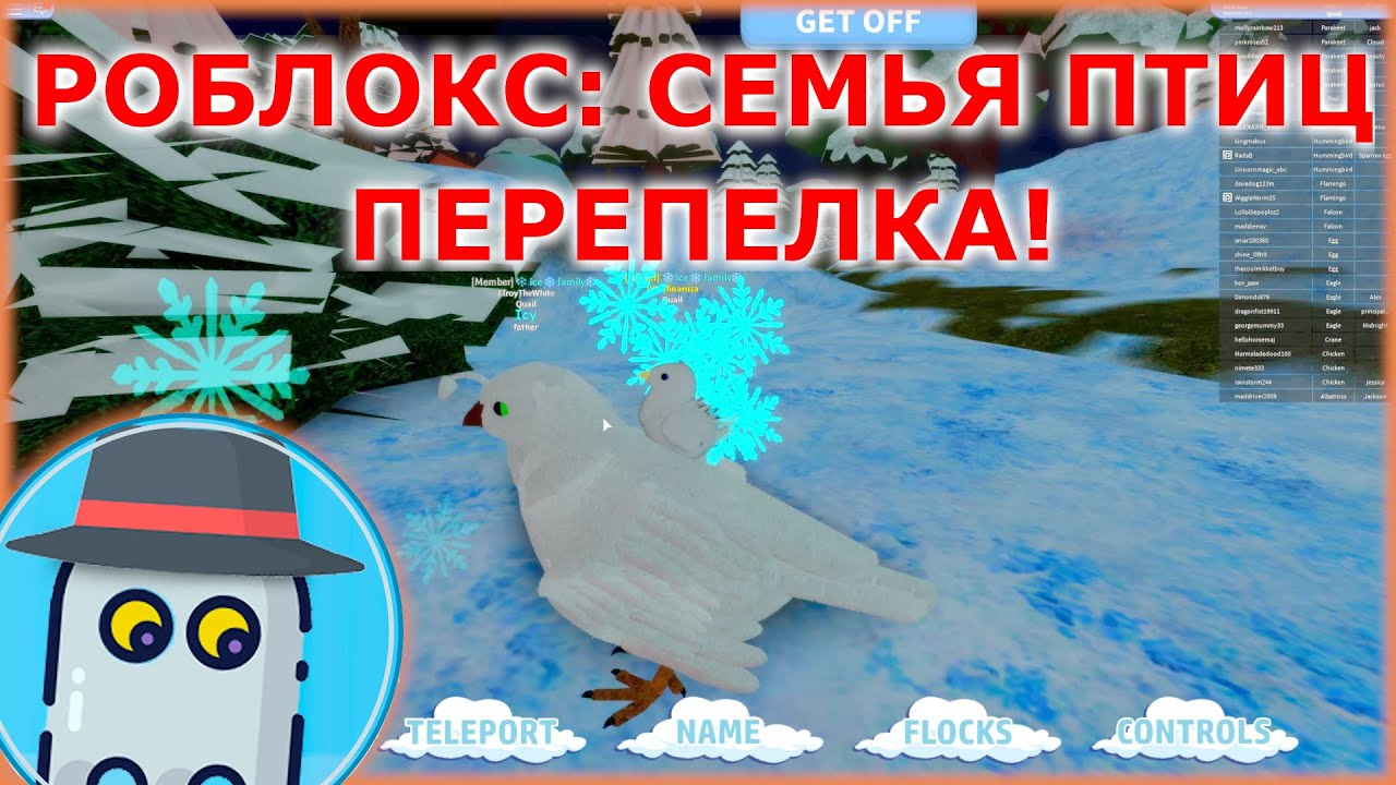 РОБЛОКС - 🦆🐤 ПЕРЕПЕЛКА 🐦 Семья Птиц 🐓🐥🦉 - ROBLOX Feather Family Quail (ЛУЧШИЙ Симулятор Птиц)