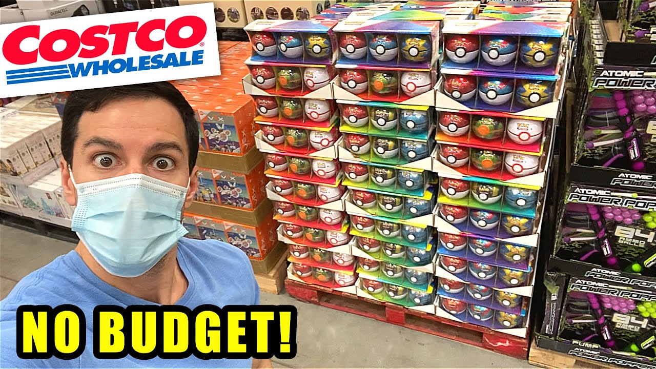 *БЕЗЛИМИТНЫЙ, БЕЗБЮДЖЕТНЫЙ ШОПИНГ В COSTCO!* Открытие сумасшедших карточек Pokemon!