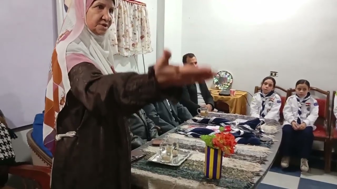 في حفل تسلم منديل الكشافة للزهرات والمرشدات والقادة بجمعية الشرق قادة العمل الكشفي يسجلون انطباعاتهم