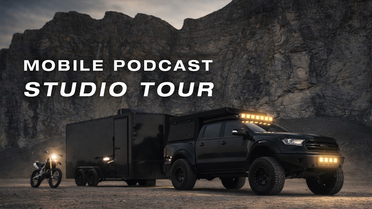 Podcast Studio Tour &ndash; A Mobile Studio On Wheels