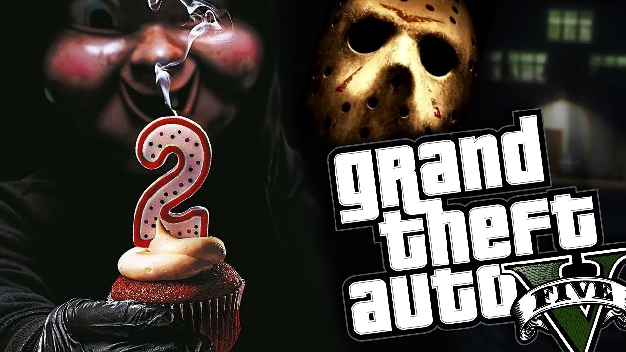 HAPPY DEATH DAY 2U VS JASON VOORHEES MOD (GTA 5 PC Mods Gameplay)
