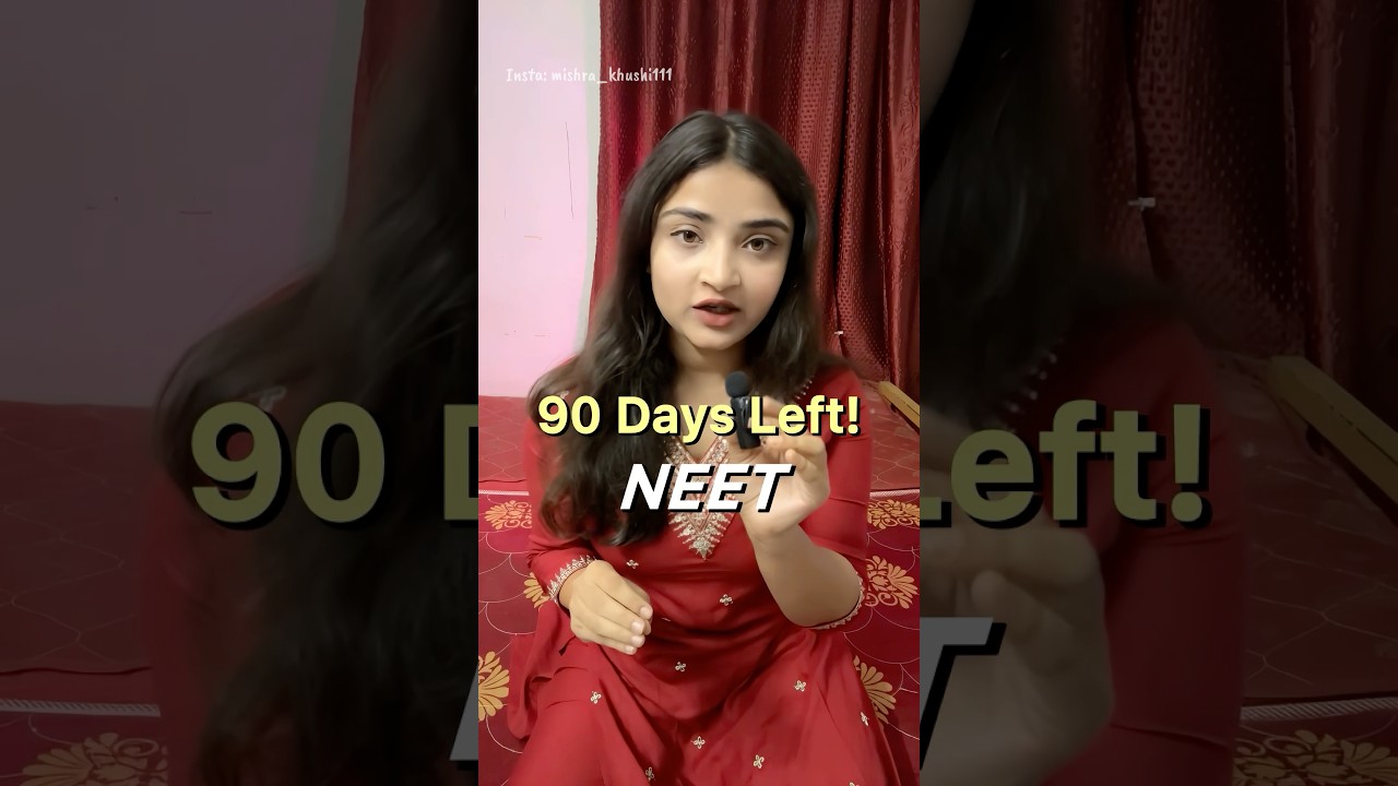 🔥What I did in Last 90 days? test plans 💯 #neet #mbbs #shorts #minivlog