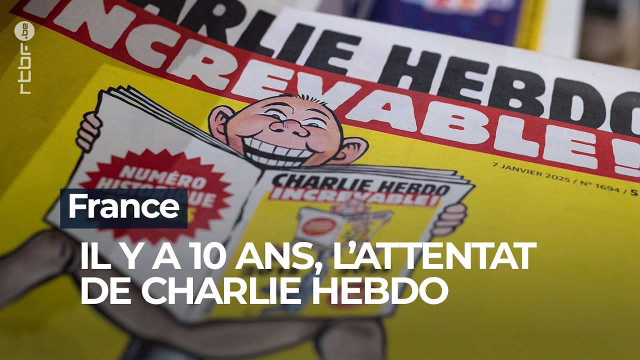 France: il y a 10 ans, l'attentat de Charlie Hebdo - RTBF Info