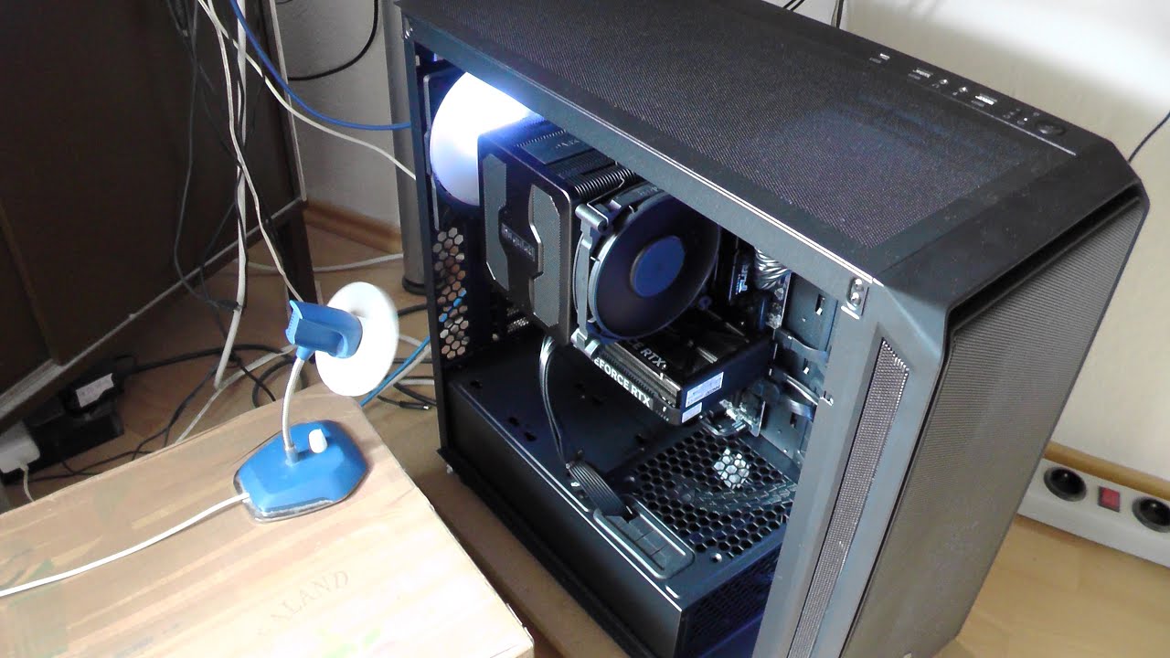 Neuer Ryzen Gaming PC + Kühlung von M.2 SSD mit Tischventilator