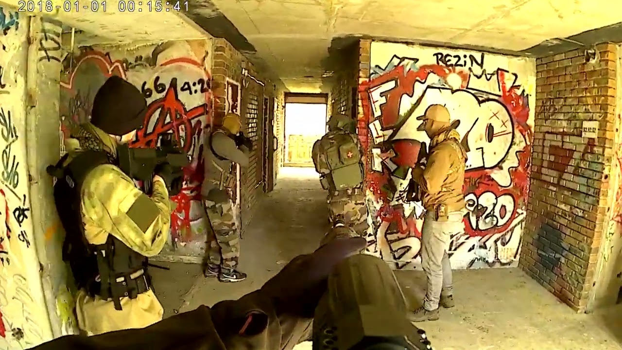 POWERGUN CQB 01/04/23! M4-POMPE
