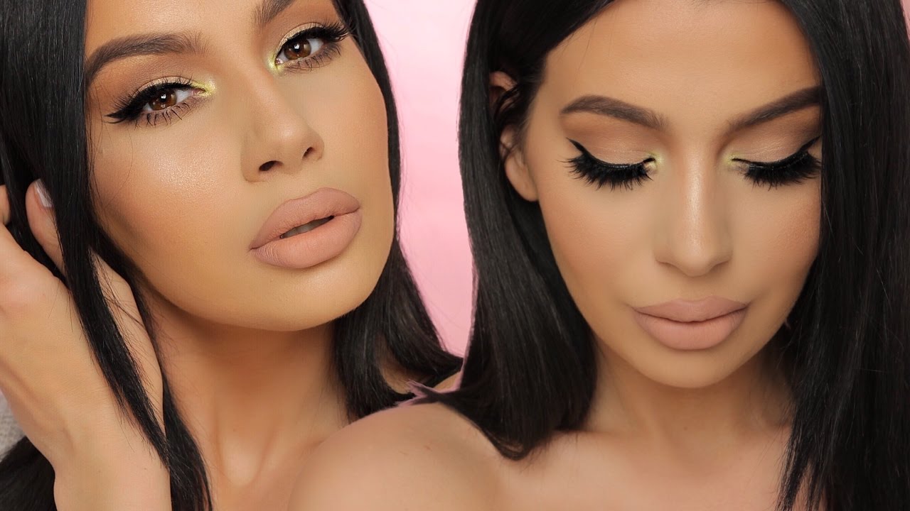 Smokey Eye With A Pop Of Yellow | Jelena Peric