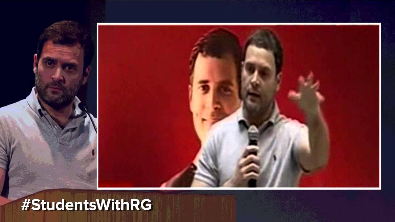 Rahul Gandhi interaction with Students of NMIMS, Mumbai